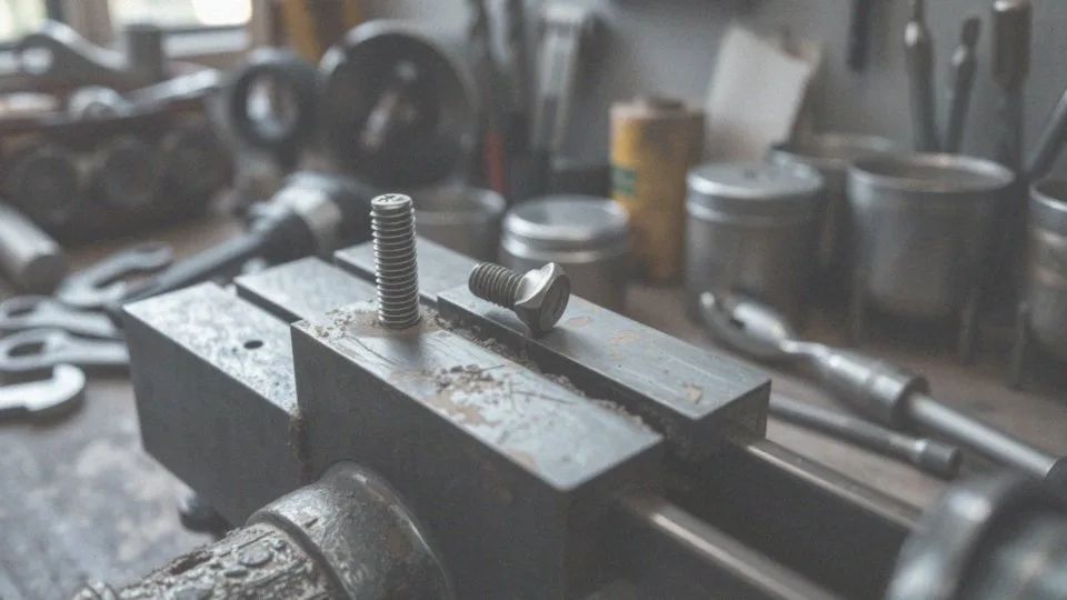 Jak zastosować wiertło do wykręcania urwanej śruby?