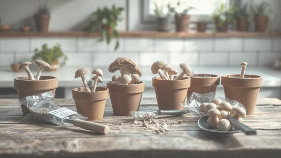 Jakie gatunki grzybów wybrać do uprawy w doniczce?