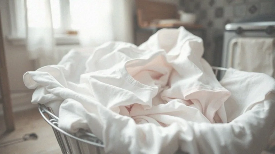 Białe ubrania zafarbowane na różowo – jak je uratować?