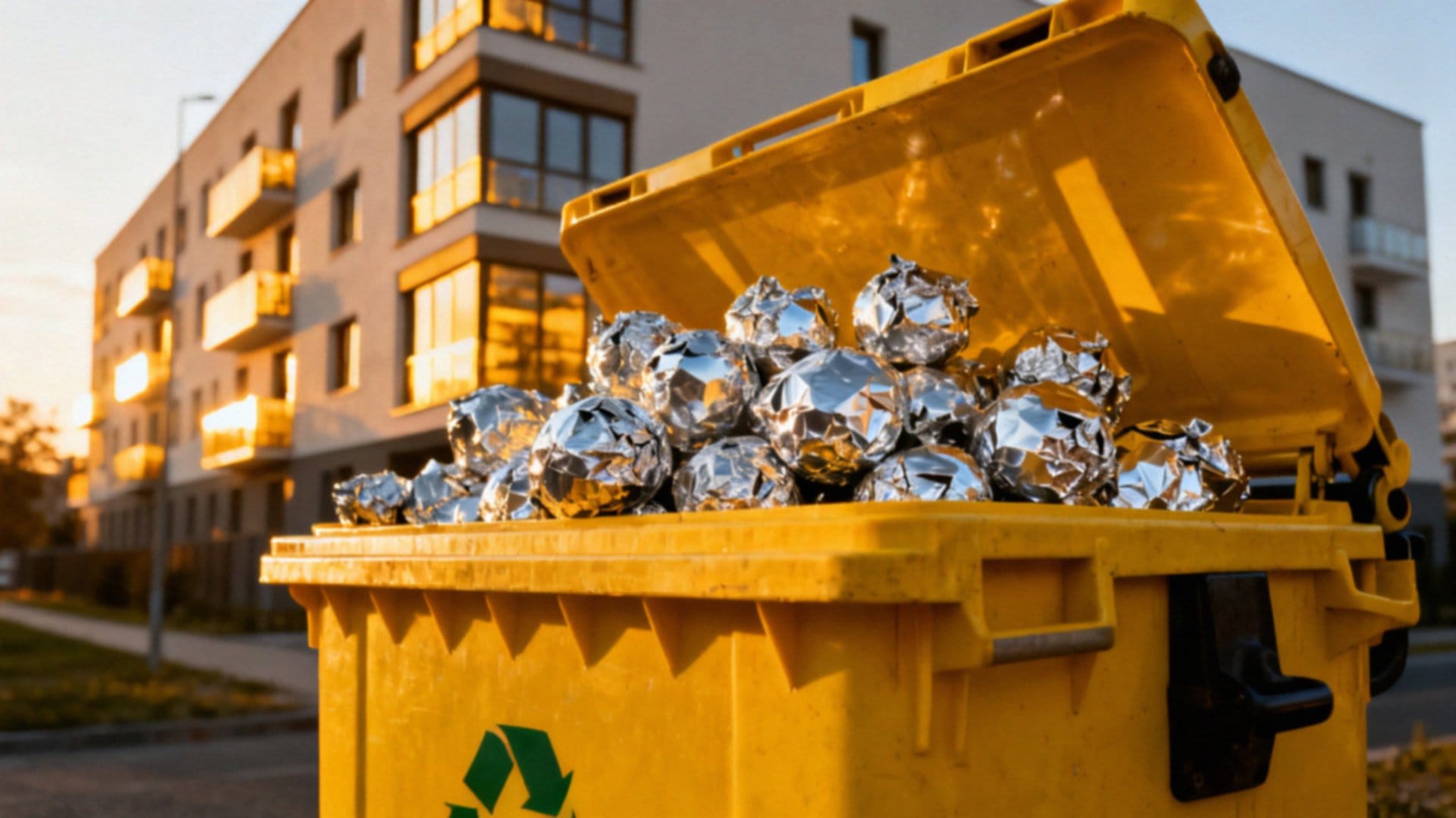 Folia aluminiowa — gdzie wyrzucić i jak przygotować do recyklingu?