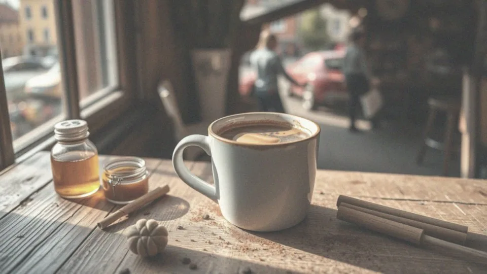Kawa z miodem i cynamonem – przepis i zdrowotne korzyści