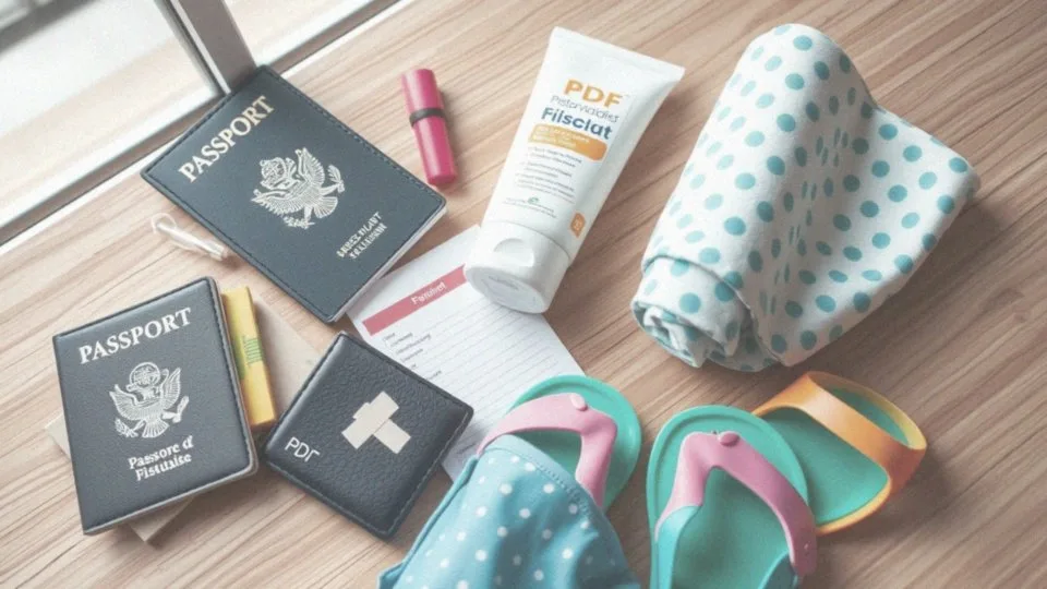 Lista rzeczy na wakacje z dzieckiem PDF – niezawodny przewodnik pakowania