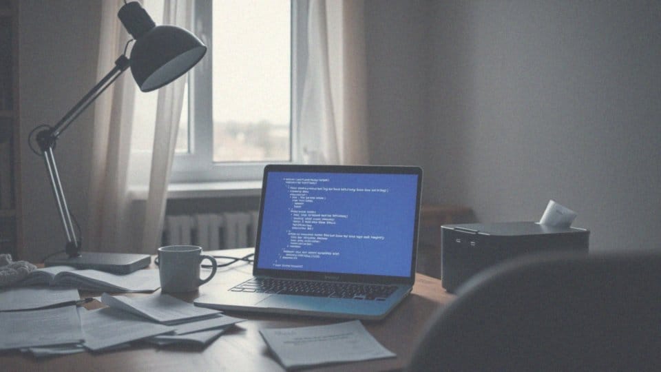 Niebieski ekran w laptopie – jak naprawić problemy z BSOD?