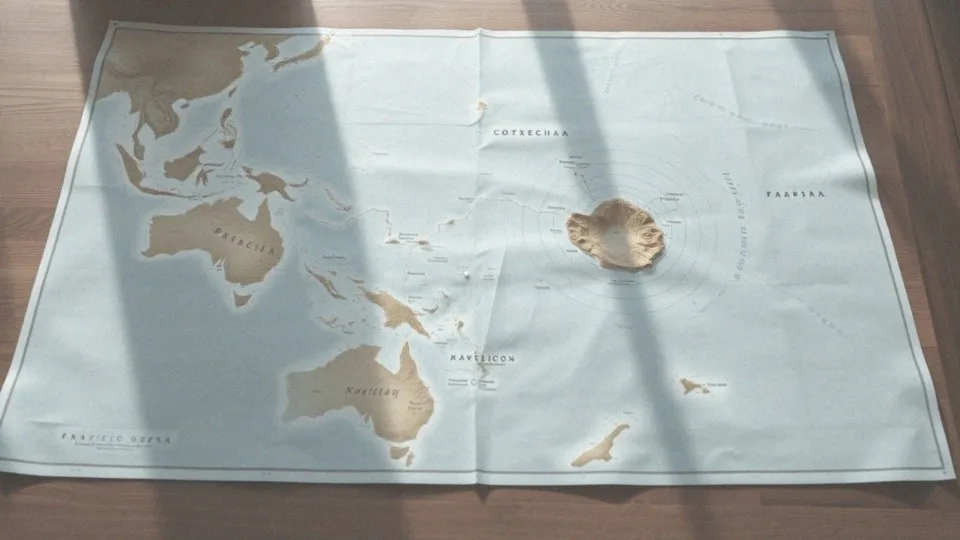 Ocean Spokojny mapa – odkryj największy ocean na Ziemi