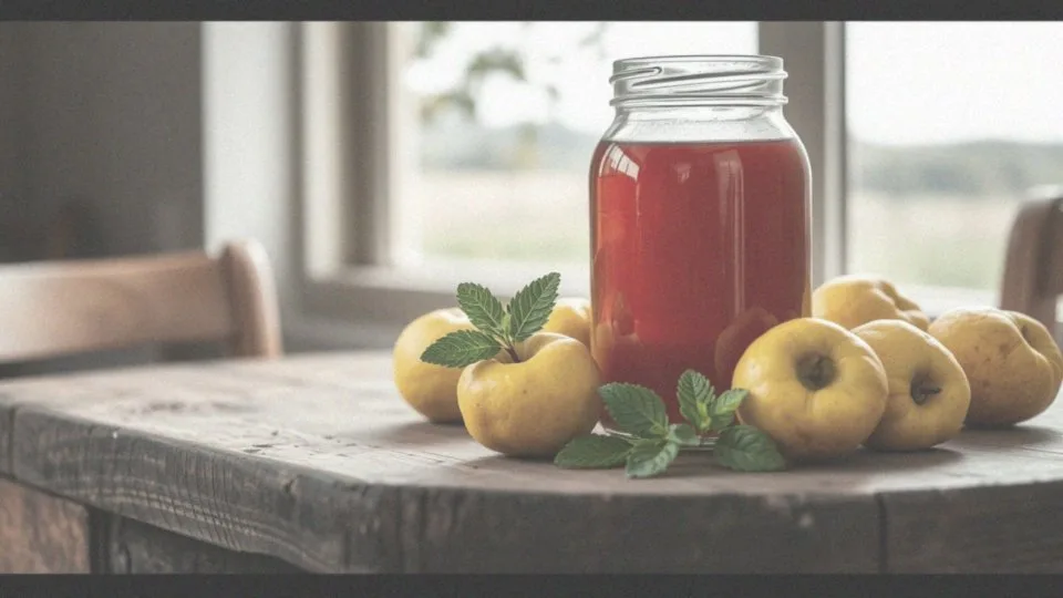 Syrop z pigwy – właściwości, sposób przygotowania i zastosowania