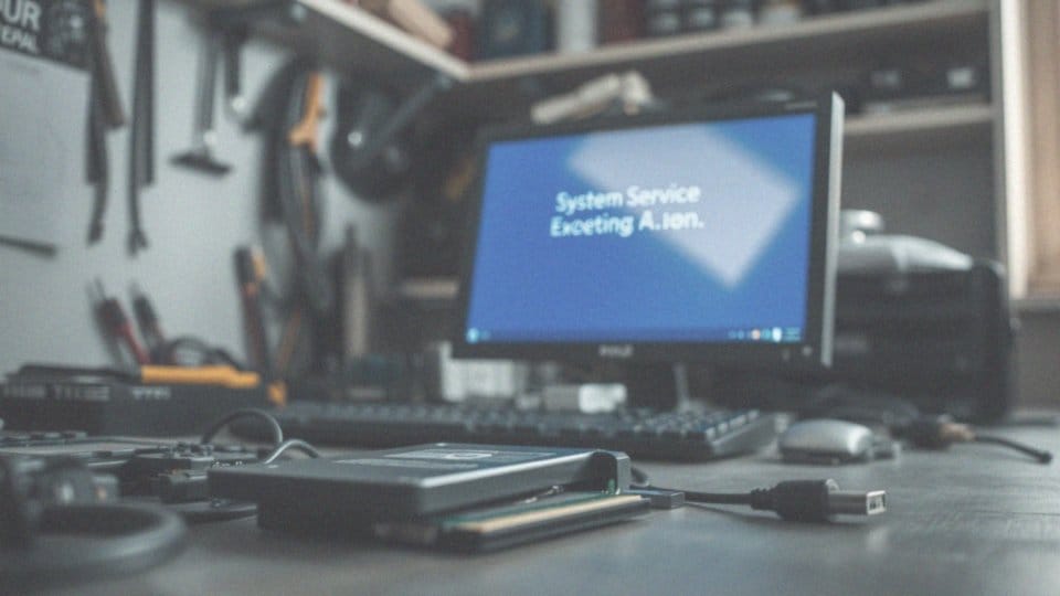 System Service Exception – przyczyny i sposoby naprawy błędu