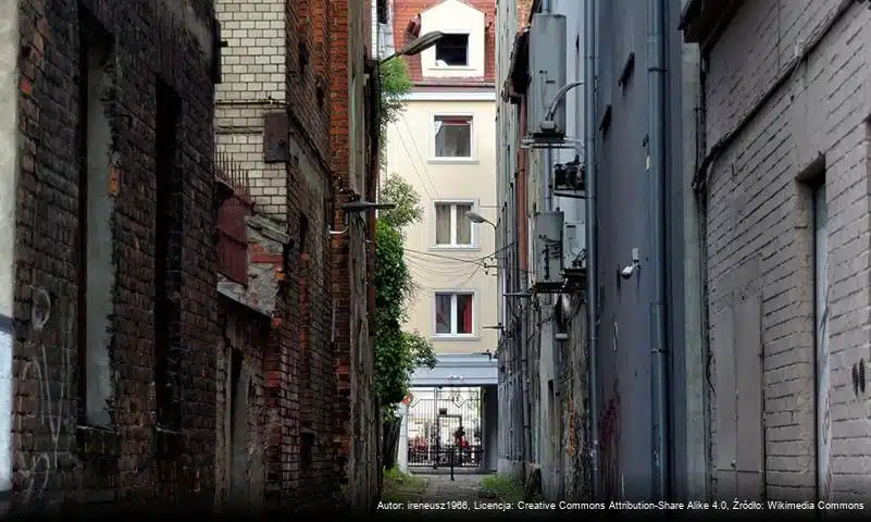 Ulica Zaułek w Bytomiu